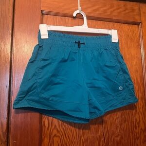 Mondetta Outdoor Project Trail Time Shorts Women’s S Deep Lagoon